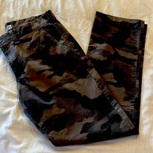 Express gray camo chinos